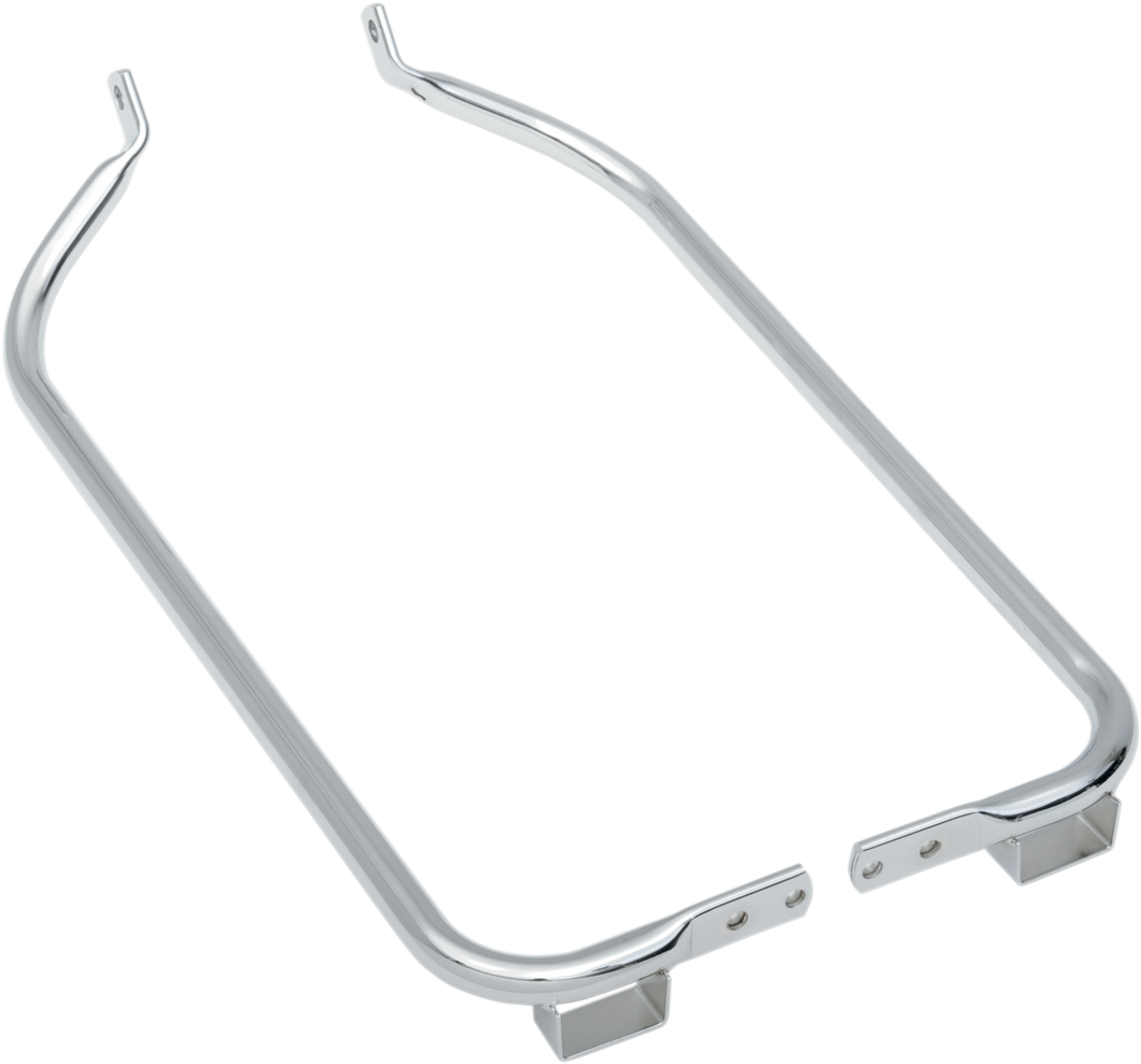Saddlebag Support Brackets - Chrome - 04-08FLTR - Lutzka's Garage