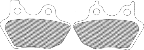 Organic Brake Pads - Harley-Davidson