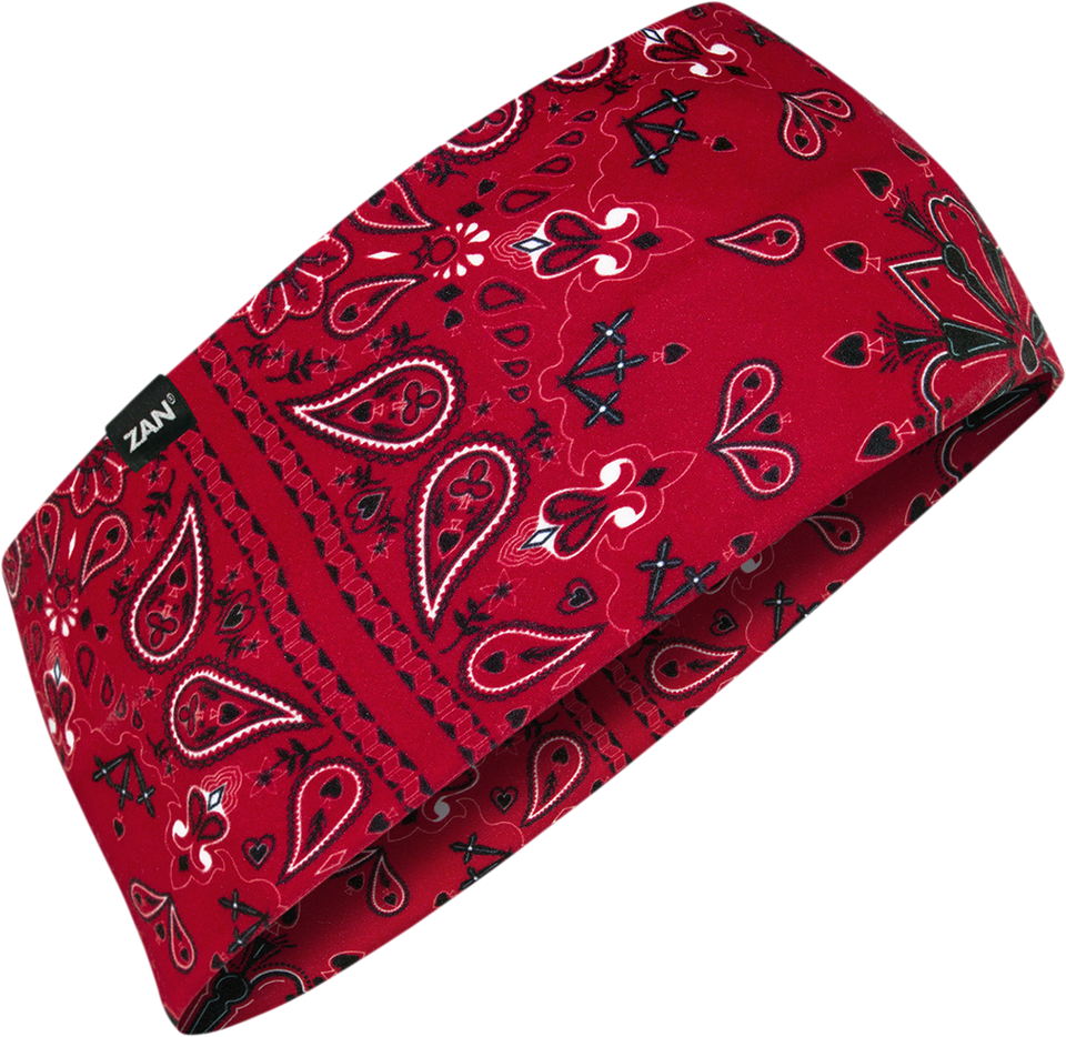 SportFlex® Headband - Red Paisley - Lutzka's Garage