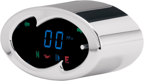 5000 Series Wave Speedometer - Chrome - 2