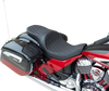 Low Profile Touring Seat - Double Diamond w/ Black Stitching - Indian 14-22