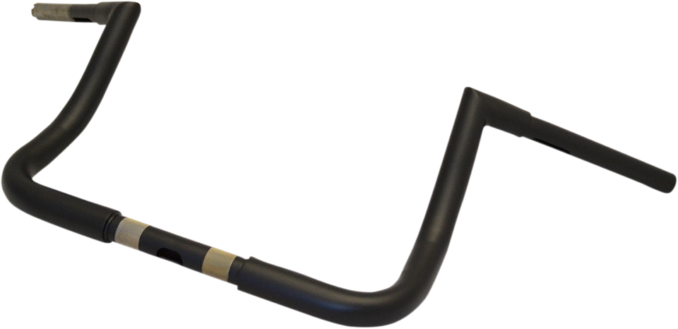 Handlebar - Twin Peaks - Bagger - 10" - Flat Black - Lutzka's Garage