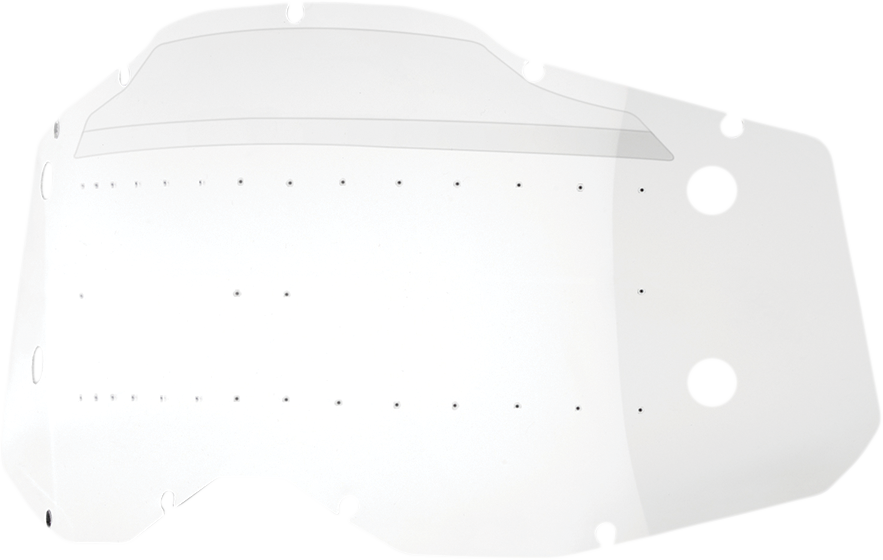 Accuri 2/Racecraft 2/Strata 2 Forecast Lens - With Bumps - Clear - Lutzka's Garage