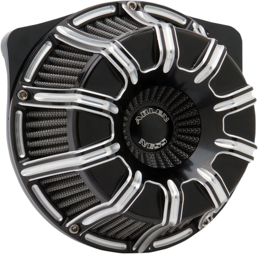 10-Gauge Air Cleaner - Black - FLT - Lutzka's Garage