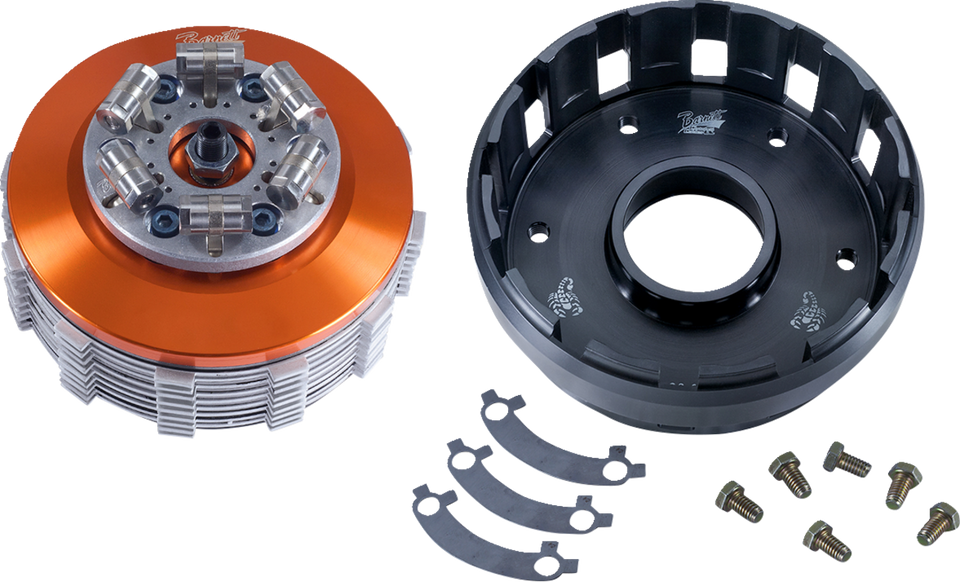 Scorpion Clutch Basket Assembly With Lock-Up - Cable Actuated