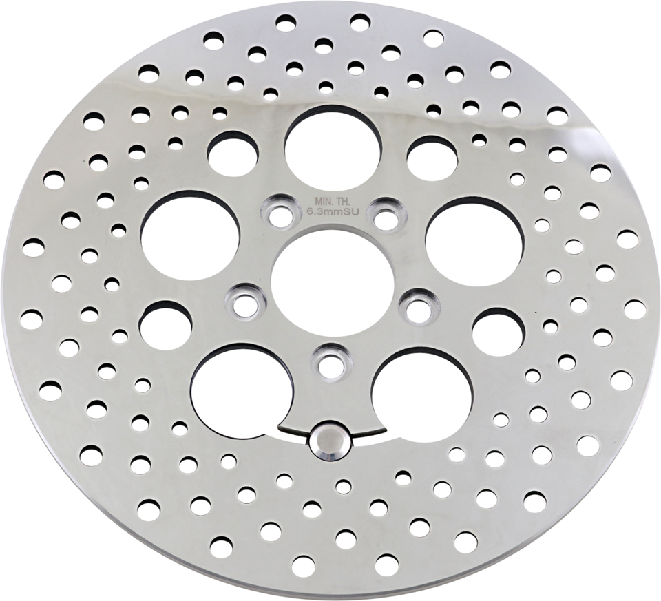 Drilled Brake Rotor - Rear - 11.8" - Touring