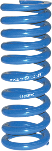 Progressively Wound Shock Spring - Blue - P30 - Spring Rate 532 lbs/in - Lutzka's Garage
