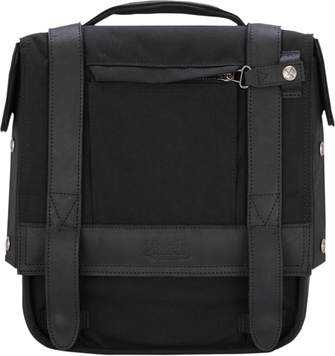 Saddlebag - Black Cordura - Lutzka's Garage