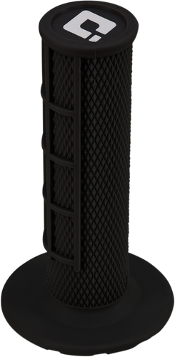 Grips - MX - Half Waffle - Black - Lutzka's Garage