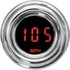1-7/8" MPH 4000 Series Speedometer - Red Display - Lutzka's Garage