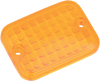 Replacement Mini Rectangular Lens - Amber - Lutzka's Garage