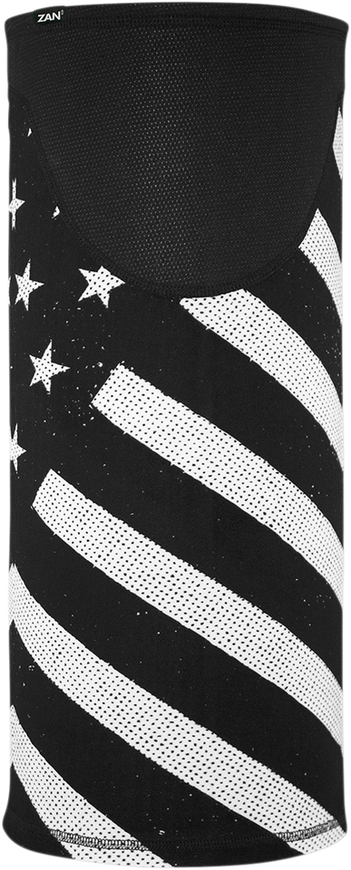 SportFlex™ Windproof Tube - Black/White Flag - Lutzka's Garage