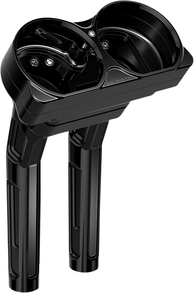 Risers - Method - Kickback - 10" - Black - Lutzka's Garage