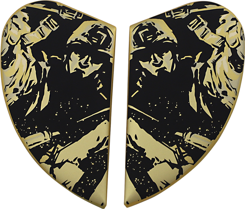 Airform Side Plates - Guardian - Gold - Lutzka's Garage