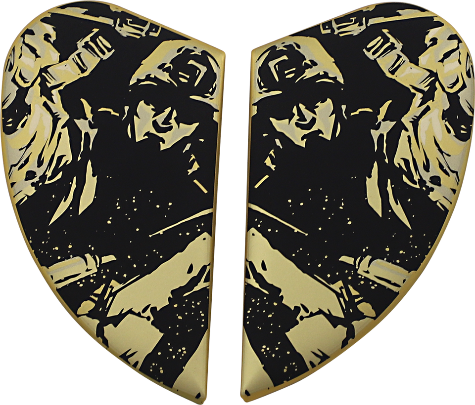 Airform Side Plates - Guardian - Gold - Lutzka's Garage