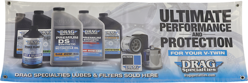 Drag Oil Banner - 4 x 18