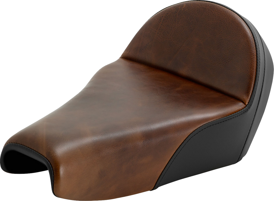 Lariat Solo Seat - Distressed Leather - 3.3 Gal Tank - XL 04-22