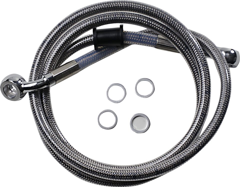 Brake Line - +2" - Stainless Steel - XL - Lutzka's Garage