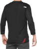 Airmatic 3/4 Sleeve Jersey - Black/Red - Small - Lutzka's Garage