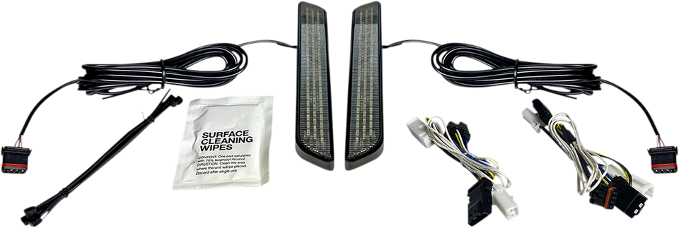 LED Fork Light - Smoke - Black - Lutzka's Garage