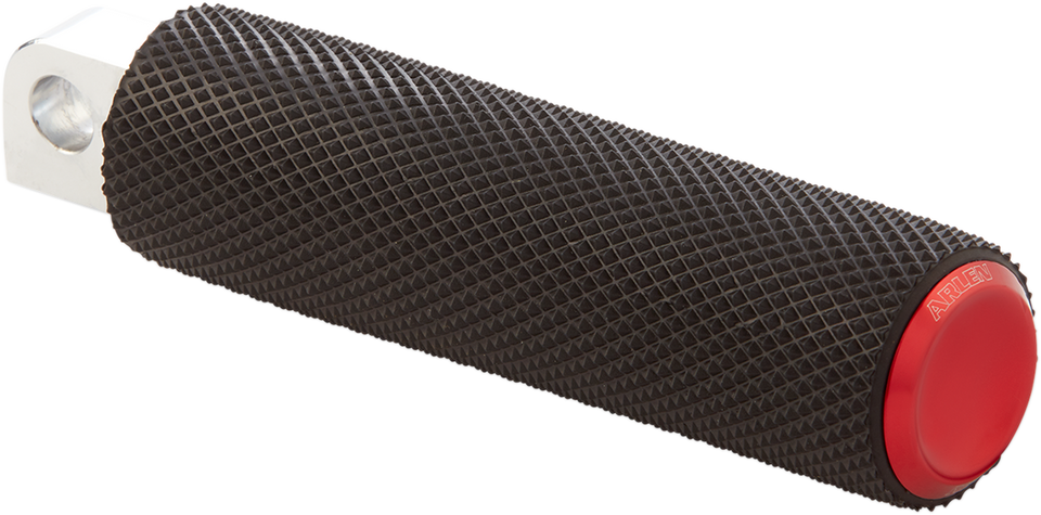 Peg - Knurled - Red - Lutzka's Garage