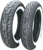 Tire - D404 - Wide  Whitewall - Rear - 150/90-15