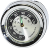 Handlebar Mount Thermometer - Chrome - For 1" Bar - Lutzka's Garage
