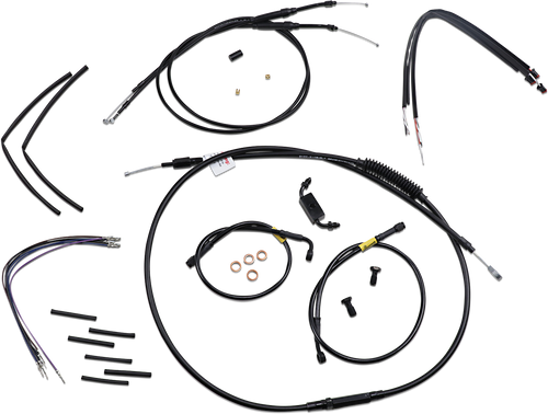 Handlebar Cable and Brake Line Kit - 12