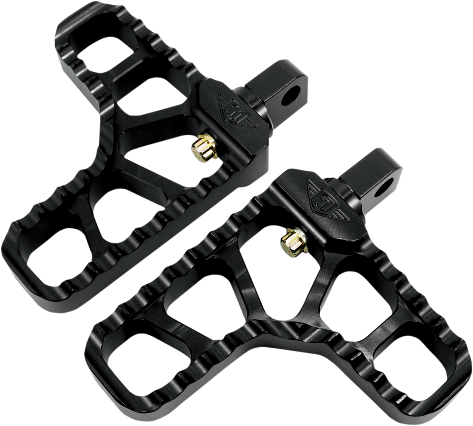 Serrated Peg - With Heel -  Black - Lutzka's Garage