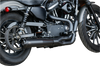 2:1 Black Exhaust for 07-13 XL