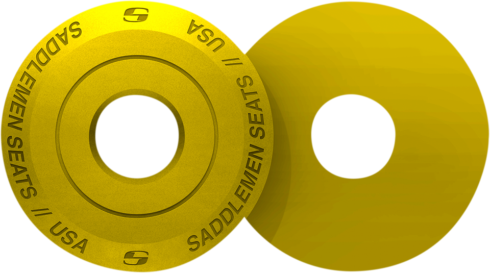 Fender Seat Washer - Yellow - Lutzka's Garage