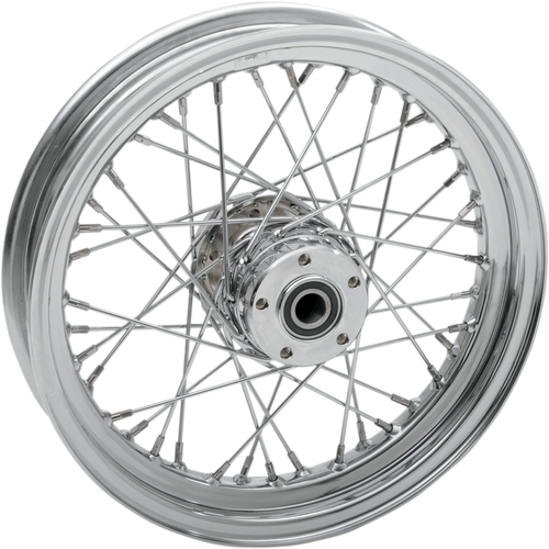 Wheel - Laced - 40 Spoke - Rear - Chrome - 16x3 - 02-07 FLT - Lutzka's Garage