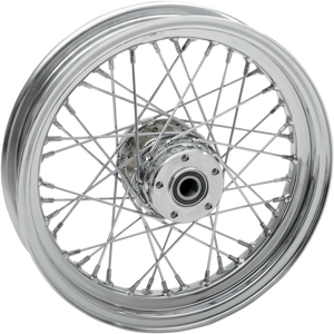 Wheel - Laced - 40 Spoke - Rear - Chrome - 16x3 - 02-07 FLT - Lutzka's Garage