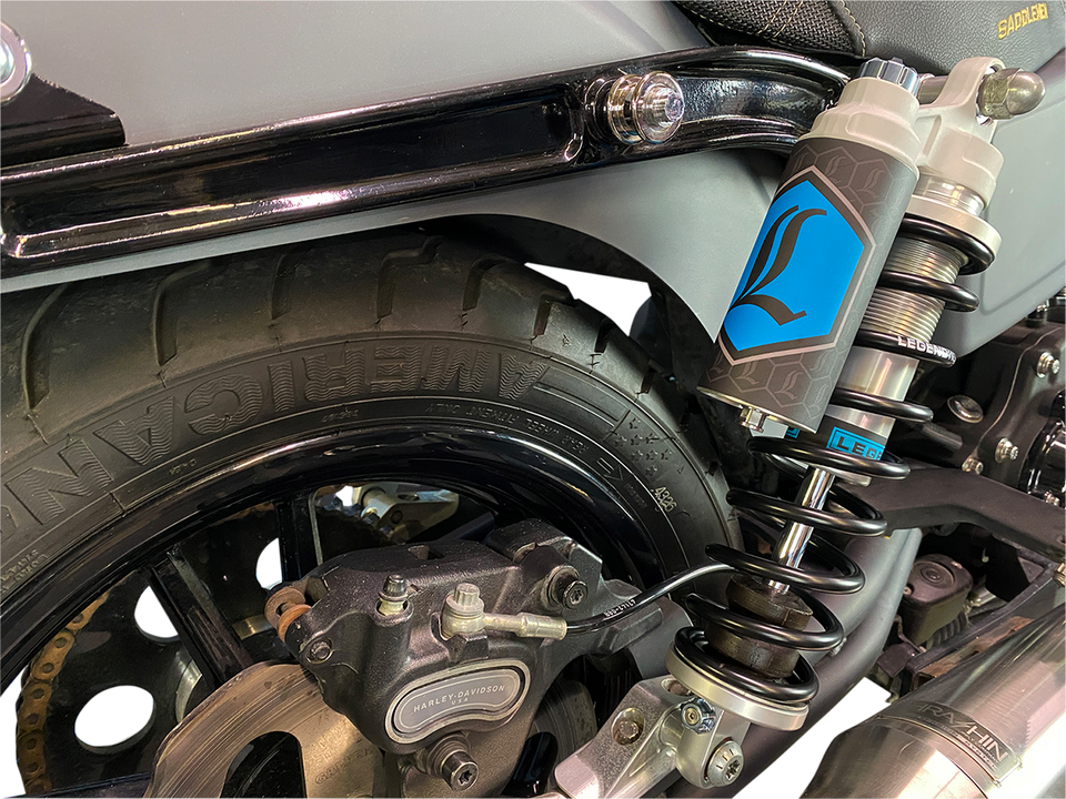 REVO ARC Piggyback Shocks - Standard - Clear - 14" - 84-00 FXR - Lutzka's Garage