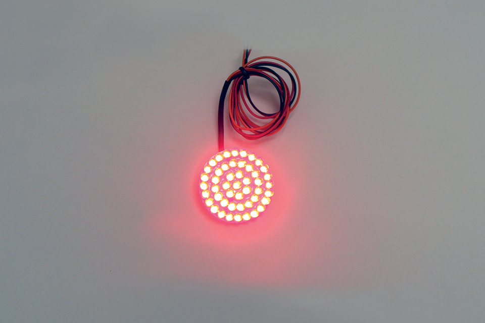 1.8" LED Universal Cluster - Red - Lutzka's Garage