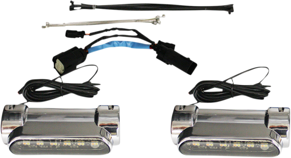 Engine Guard Light - 09-13 CVO - Chrome - Lutzka's Garage