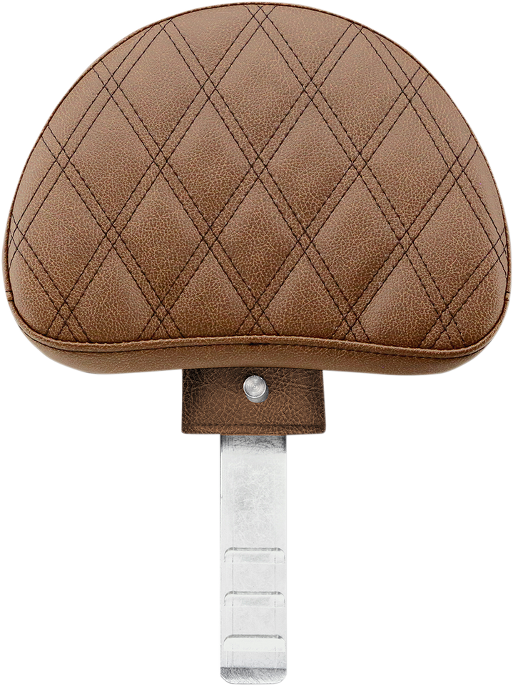 Lattice Stitched Drivers Backrest - Brown - Lutzka's Garage