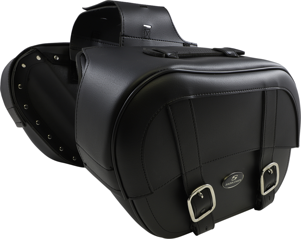 Drifter Saddlebags with Shock Cutaway