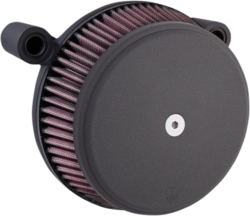 Smooth Sucker 1 - Black - Synthetic Steel - 99-17 Twin Cam - Lutzka's Garage