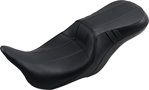 Outcast GT-2 Seat - 2-Up - w/o Backrest - Black Carbon Fiber Inlay - FL 08-23