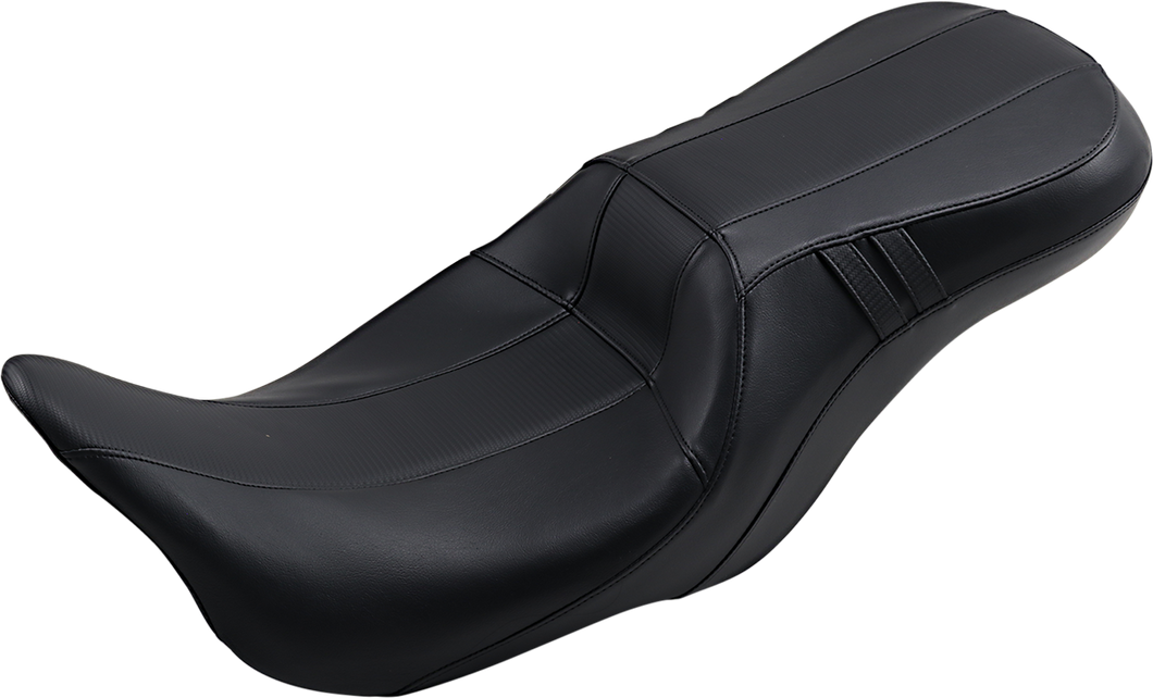 Outcast GT-2 Seat - 2-Up - w/o Backrest - Black Carbon Fiber Inlay - FL 08-23