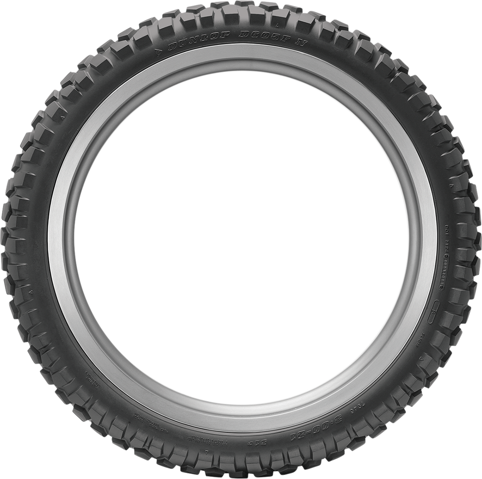 Tire - D605 - Front - 90/90-21 - 54P