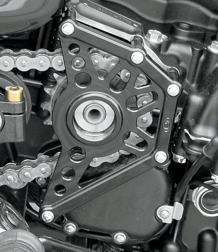 Sprocket Cover - Triumph - Black - Lutzka's Garage