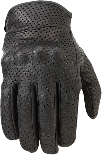 Womens 270 Perforated Gloves - Black - XS - Lutzka's Garage