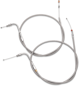 Throttle Cable - +12" - Stainless Steel - Lutzka's Garage