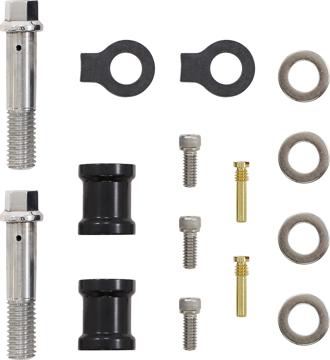 High-Performance Air Cleaner Assembly Kit - Finned Black