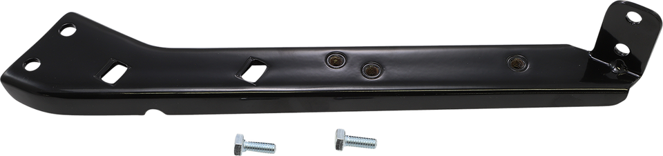 Left Saddlebag Rail Support Bracket - Black - Lutzka's Garage