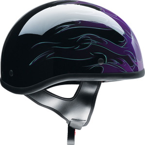 CC Beanie Helmet - Hellfire - Purple - XS - Lutzka's Garage