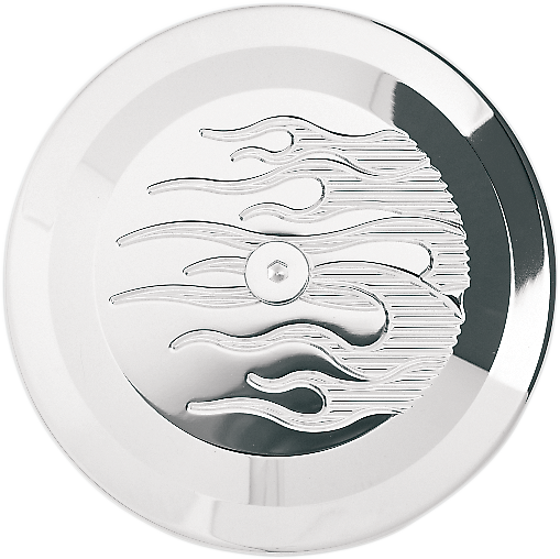 Flame Air Cleaner Cover - Twin Cam 99-17