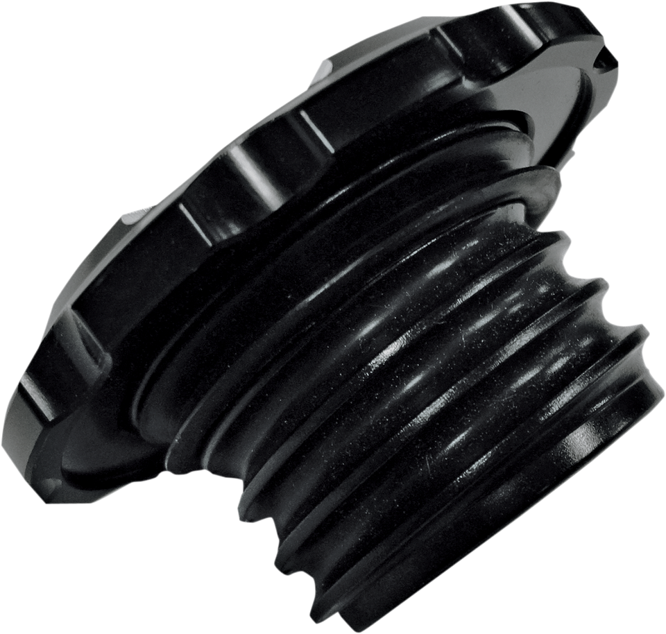 Smooth Gas Cap - Black - Lutzka's Garage